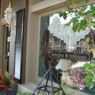 Antiques Shop Window