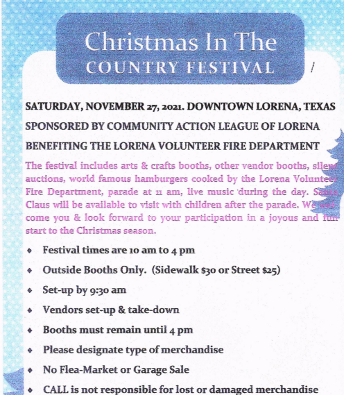 2021 Christmas in the Country